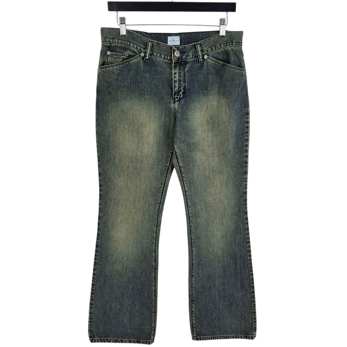 Vintage Calvin Klein Jeans 90's Womens Acid Wash Bootcut Denim W31