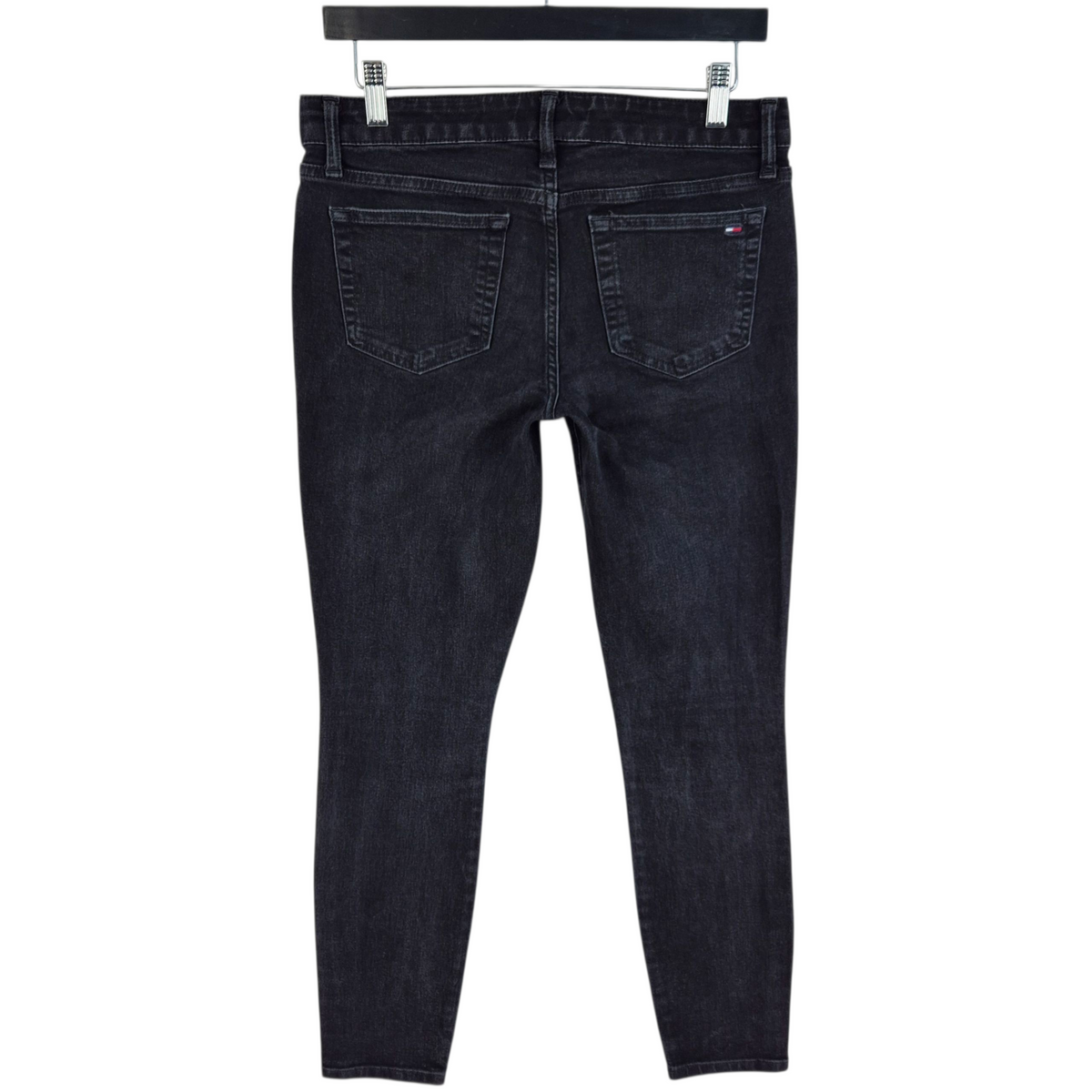 Tommy Hilfiger Jeans Womens Black Skinny Stretch Denim W31