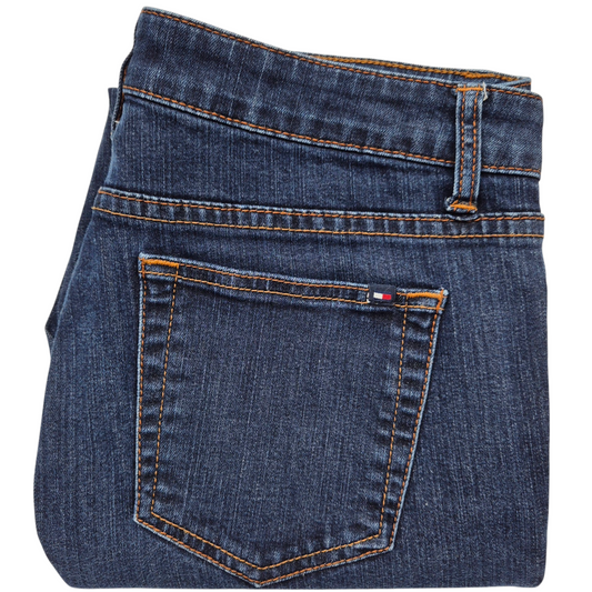 Tommy Hilfiger Jeans Womens Dark Blue Skinny Stretch Denim W31