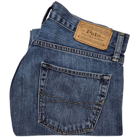 Polo Ralph Lauren Jeans Blue Slim Straight Leg Denim W31