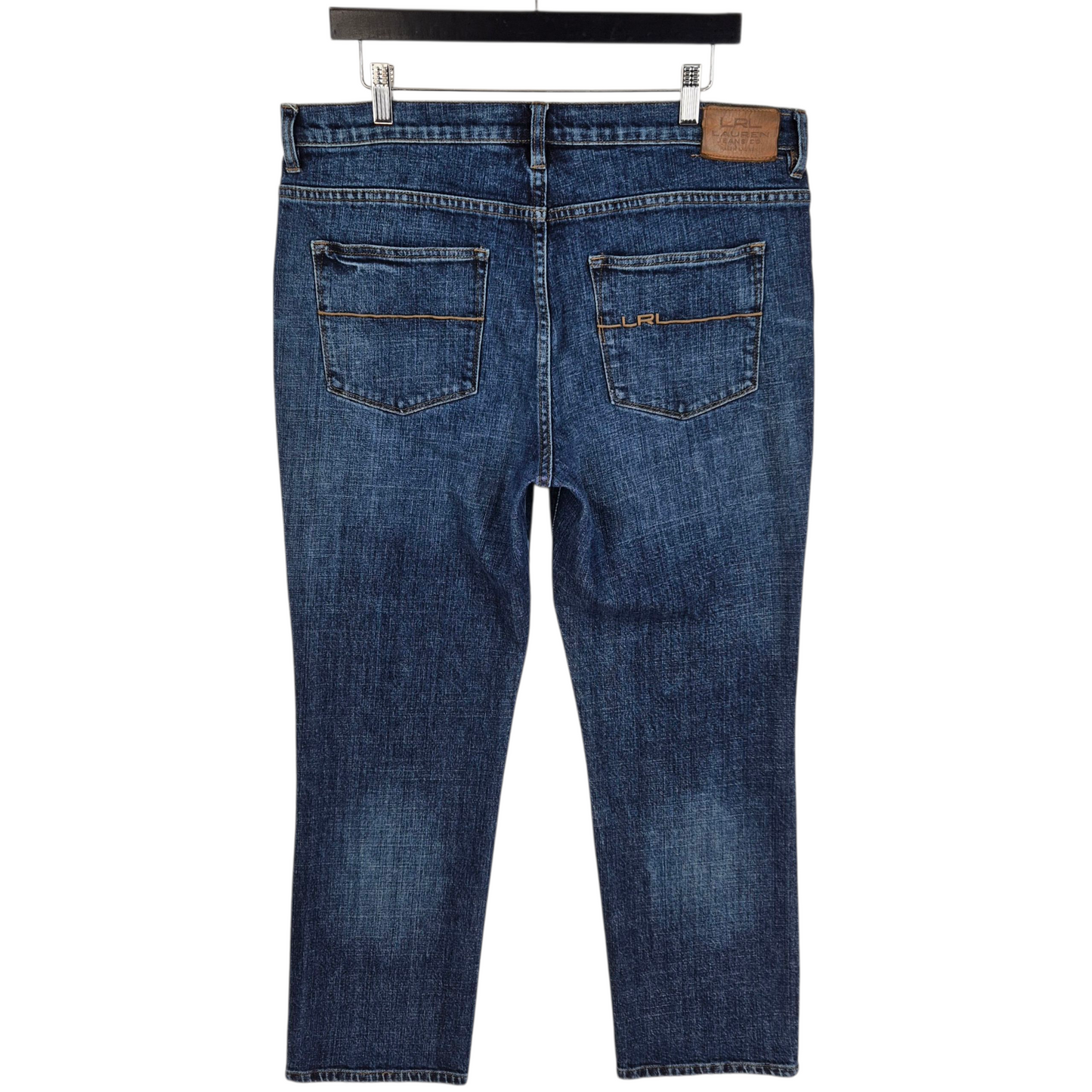 Ralph Lauren Green Label Jeans Womens Blue Straight Leg Denim W36