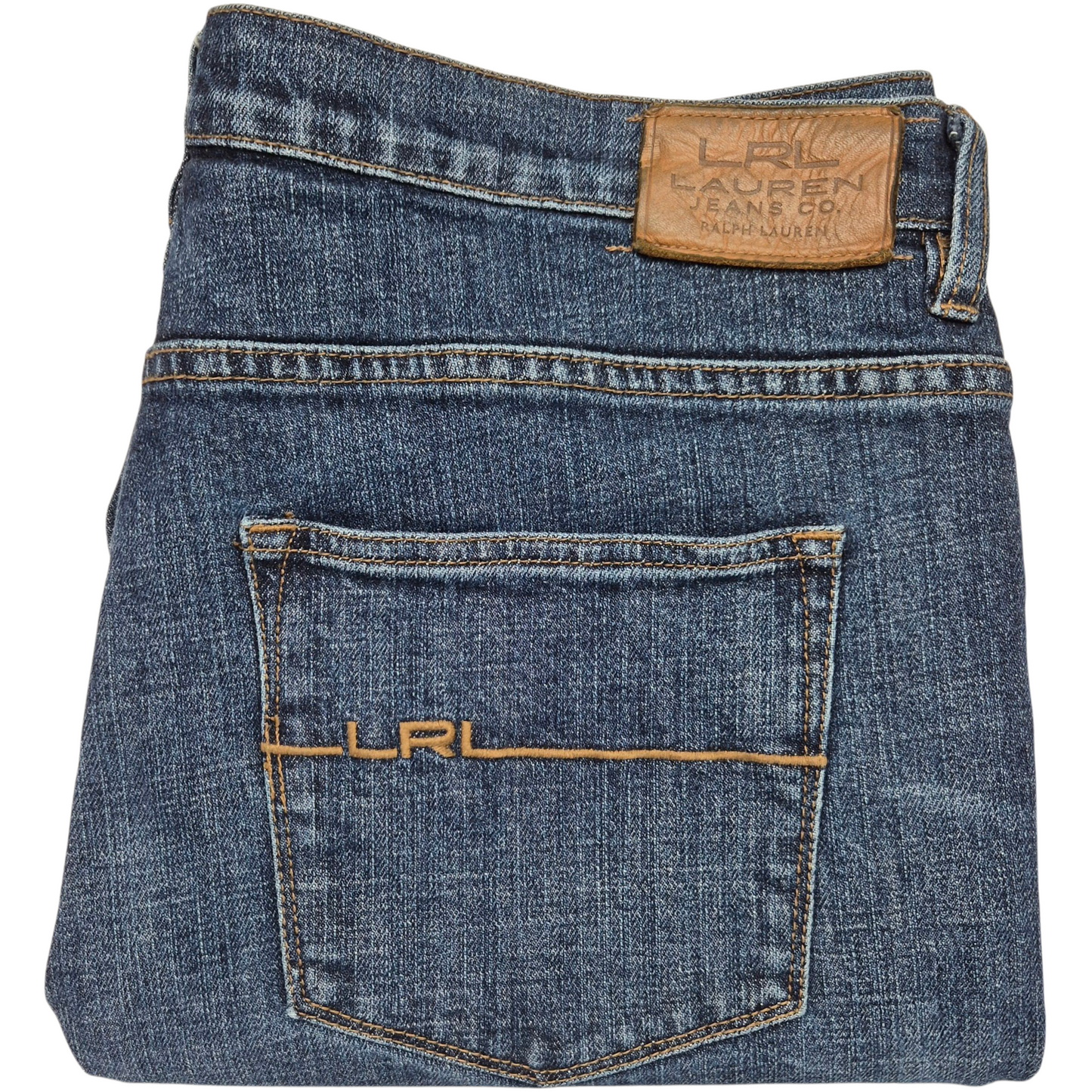 Ralph Lauren Green Label Jeans Womens Blue Straight Leg Denim W36