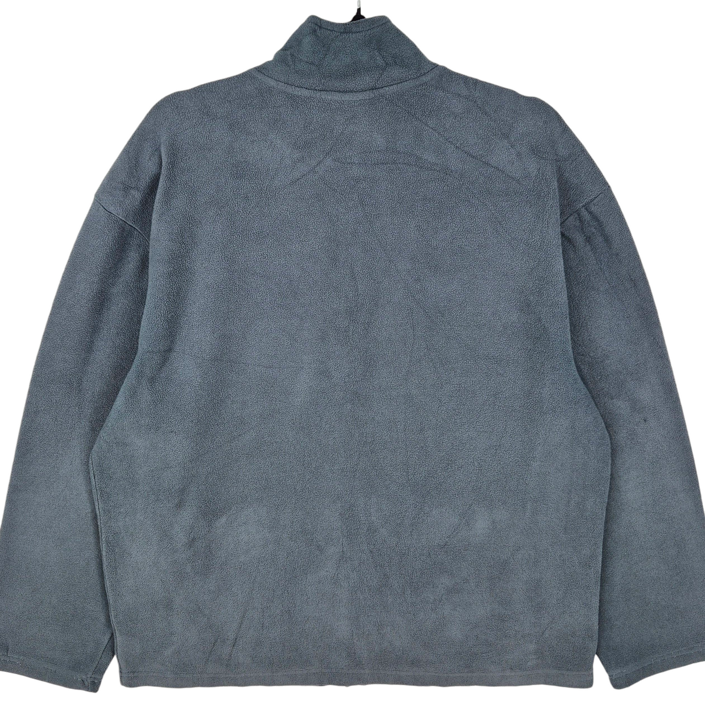 Vintage Starter 2000's Grey Fleece Zip Jumper Size M