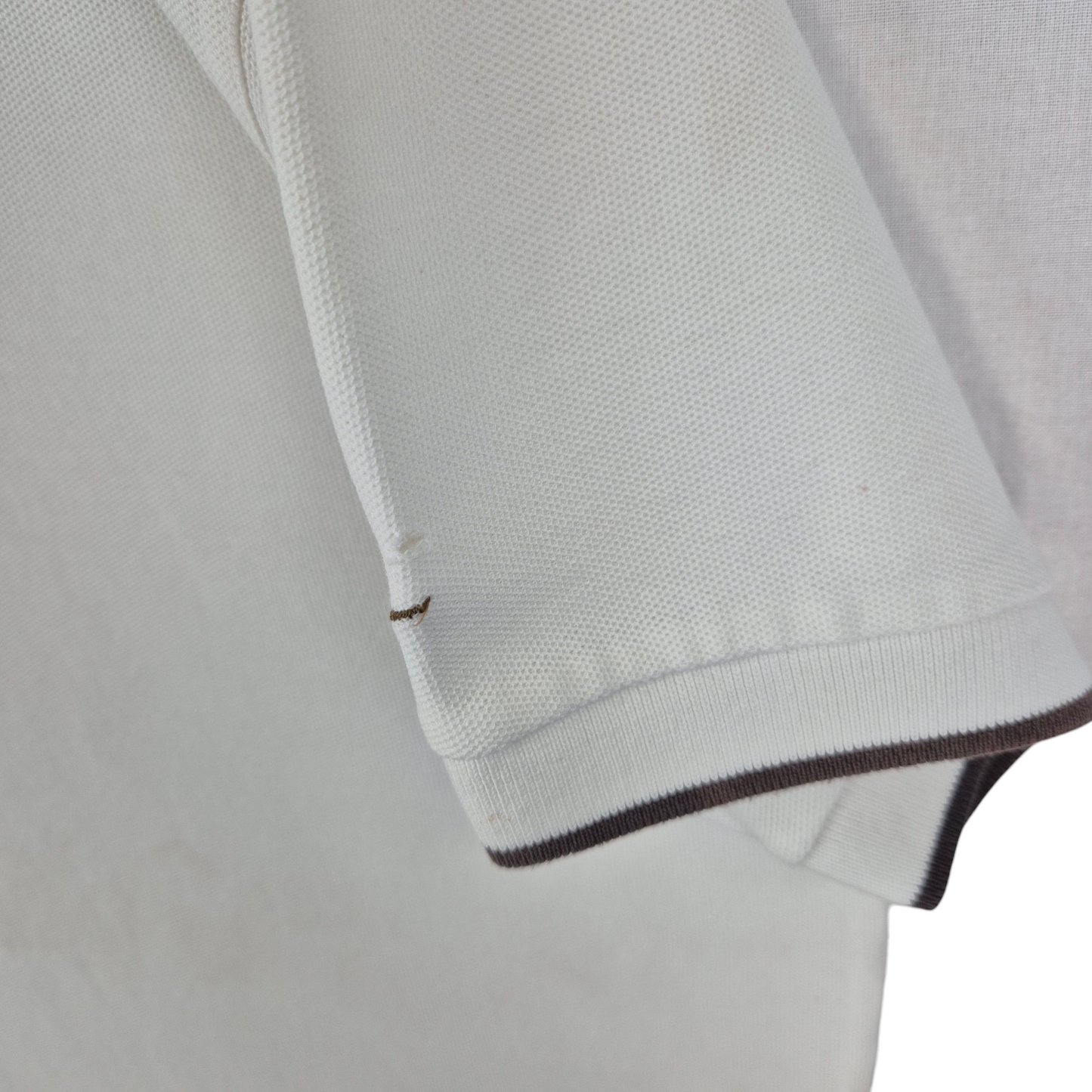 Nike Golf White Cotton Polo Shirt Size XL