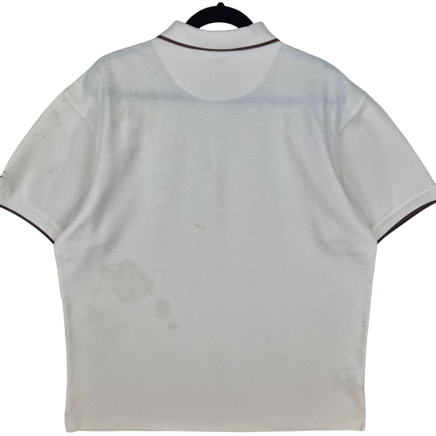 Nike Golf White Cotton Polo Shirt Size XL