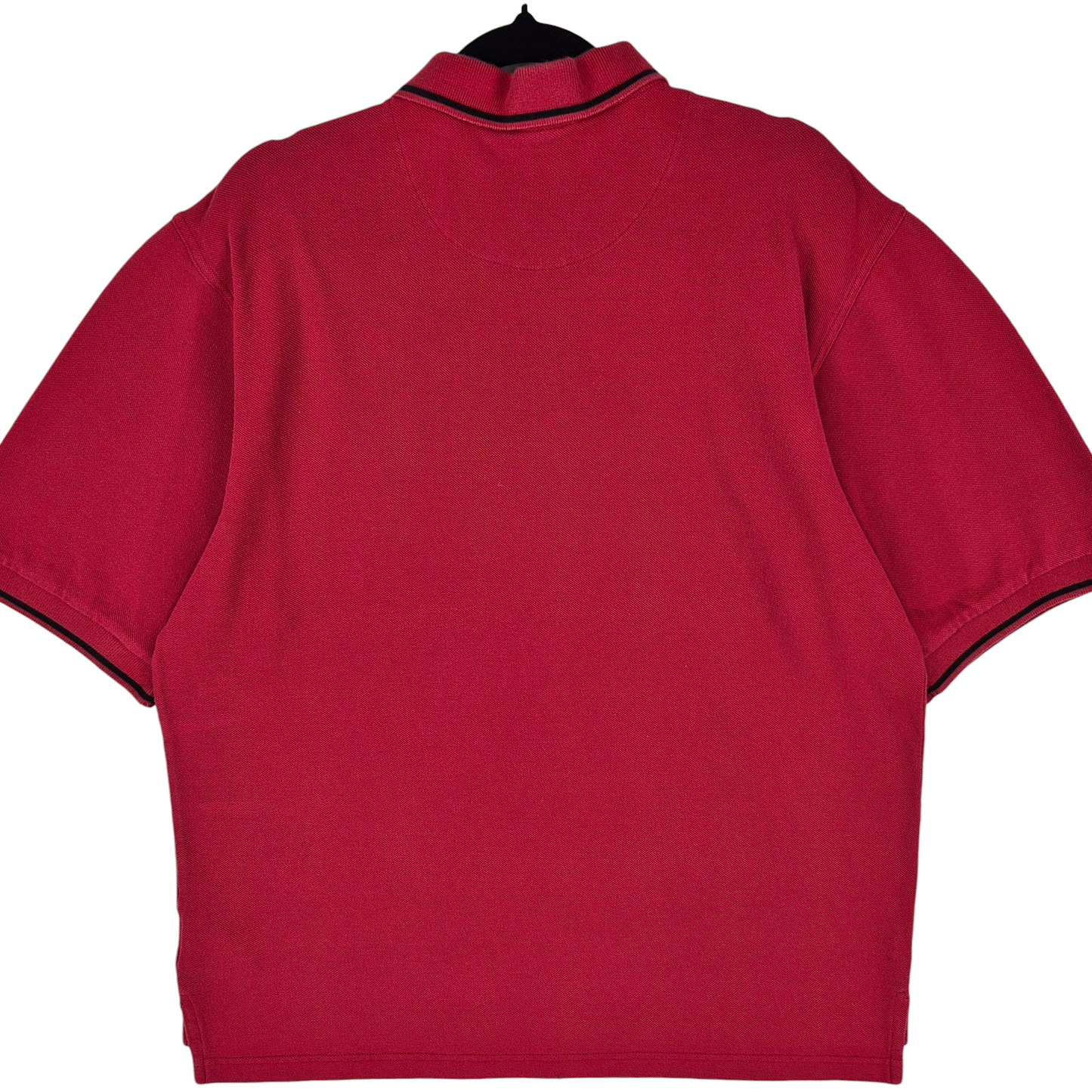 Vintage Nike Team 2000's Nebraska Huskers Red Cotton Polo Shirt Size M