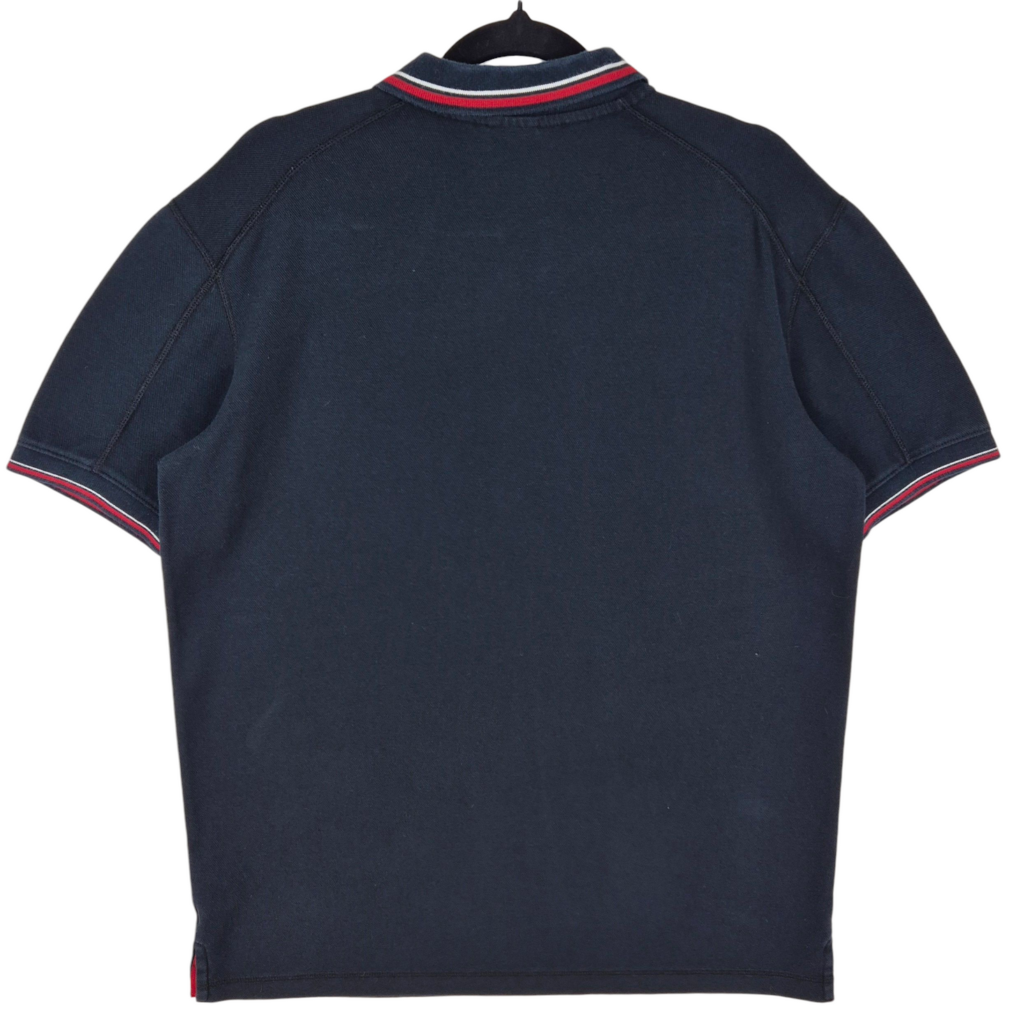 Air Jordan Black Embroidered Polo Shirt Size M