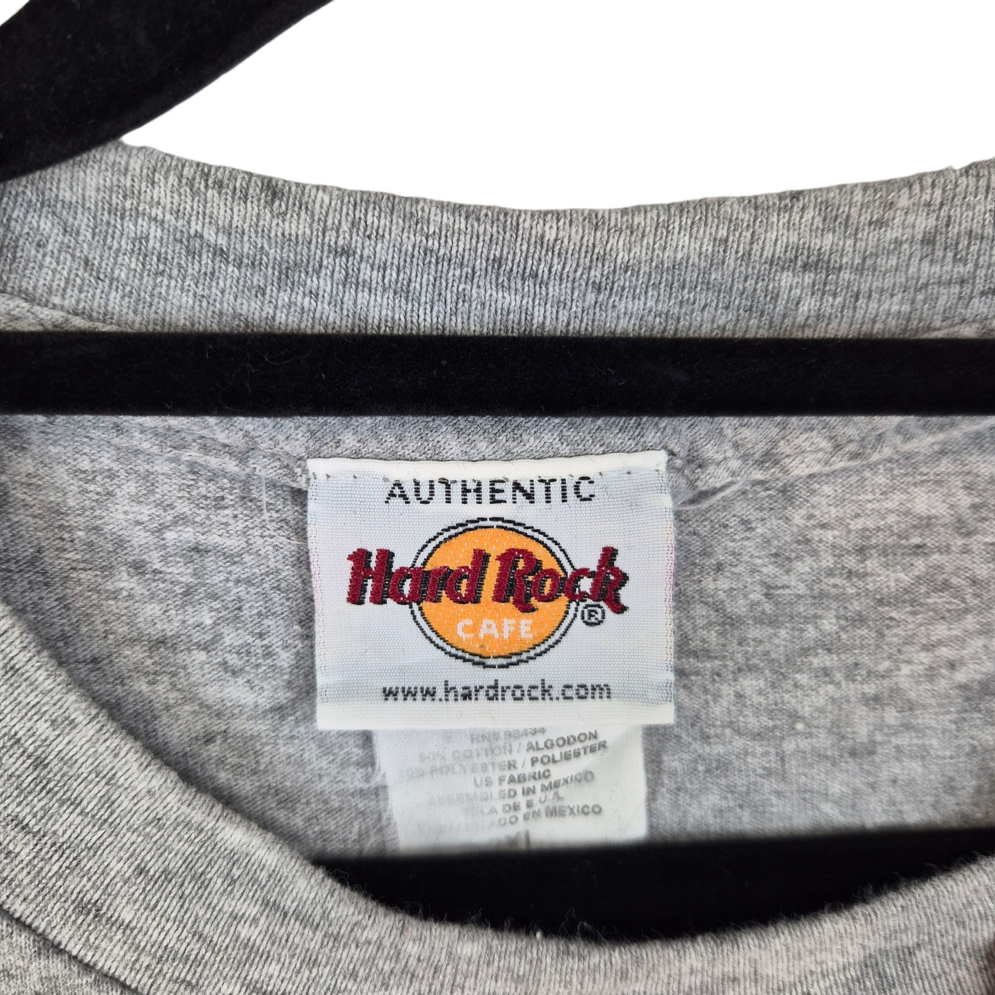 T-shirt Hard Rock Cafe Honolulu Halloween 2004 - Noir Taille XL - Vintage