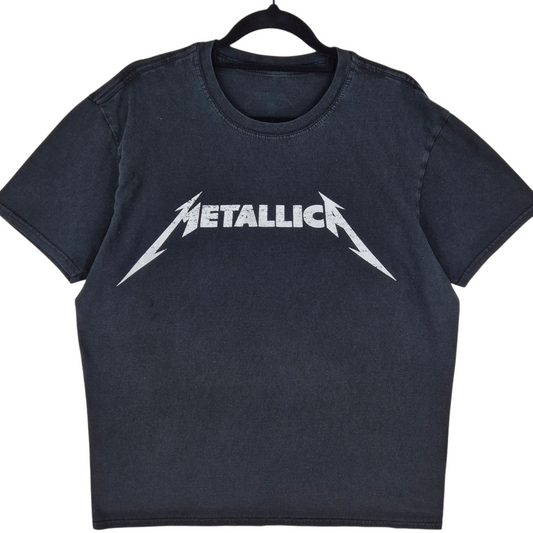 Metallica Black Cotton Tee Shirt Size L