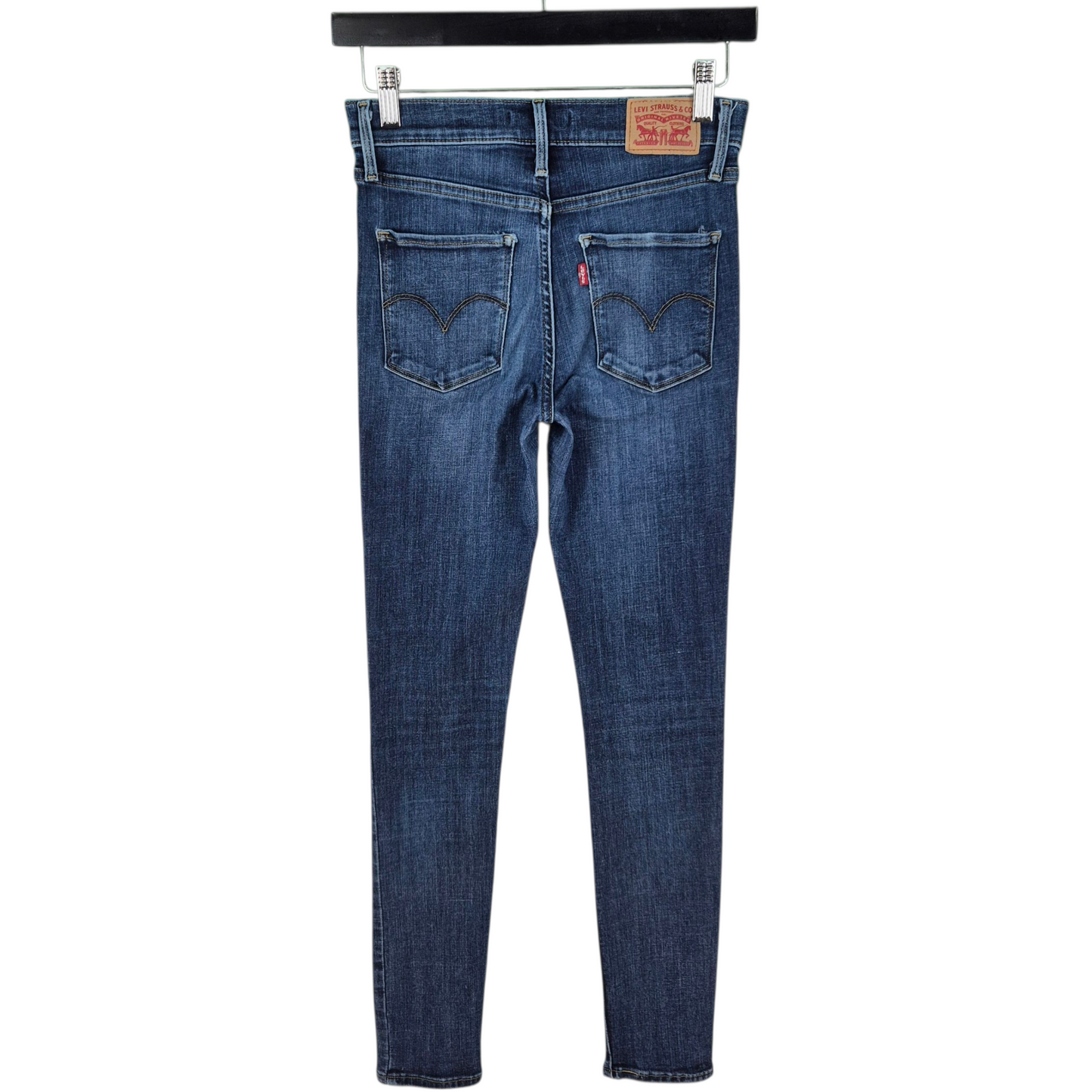 Levis 311 Jeans Womens Dark Blue Shaping Skinny Denim W26
