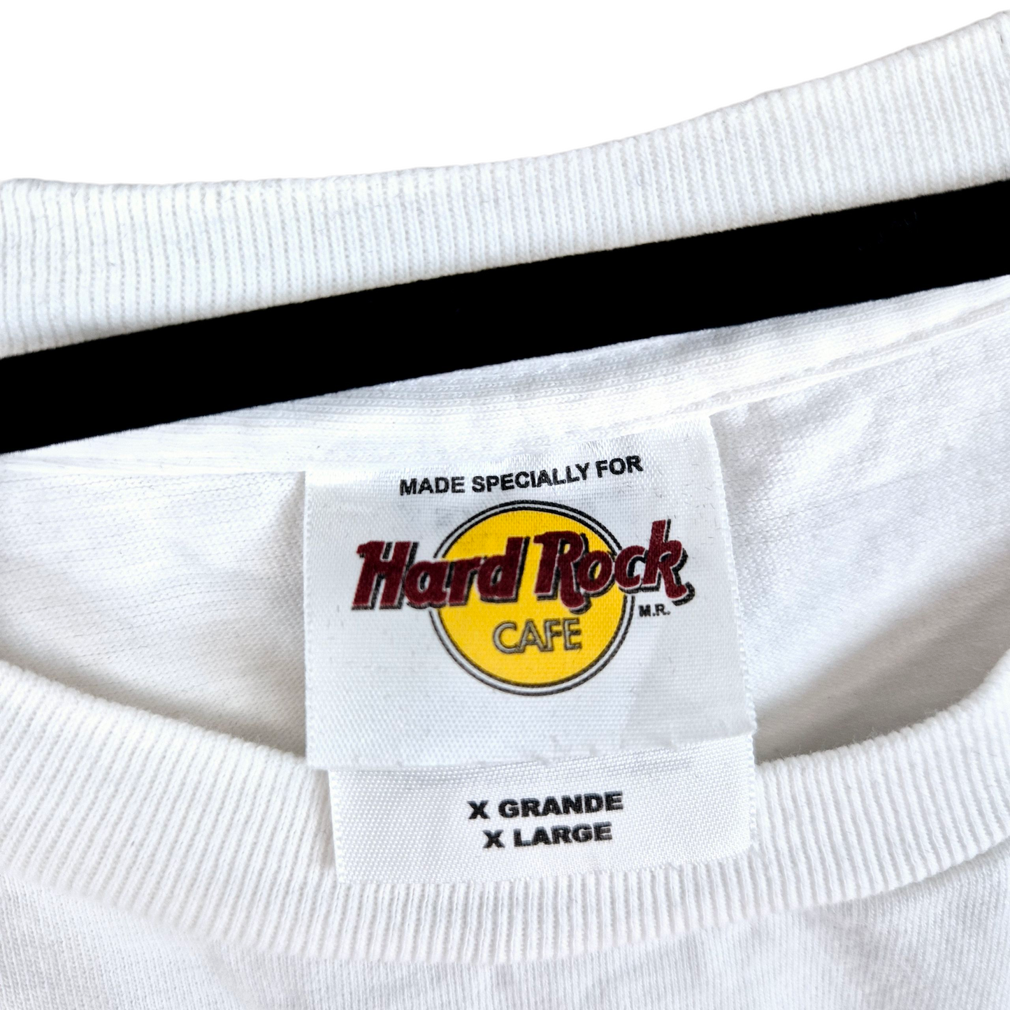 Vintage Hard Rock Cafe Conzumel 90's White Cotton Tee Shirt Size XL