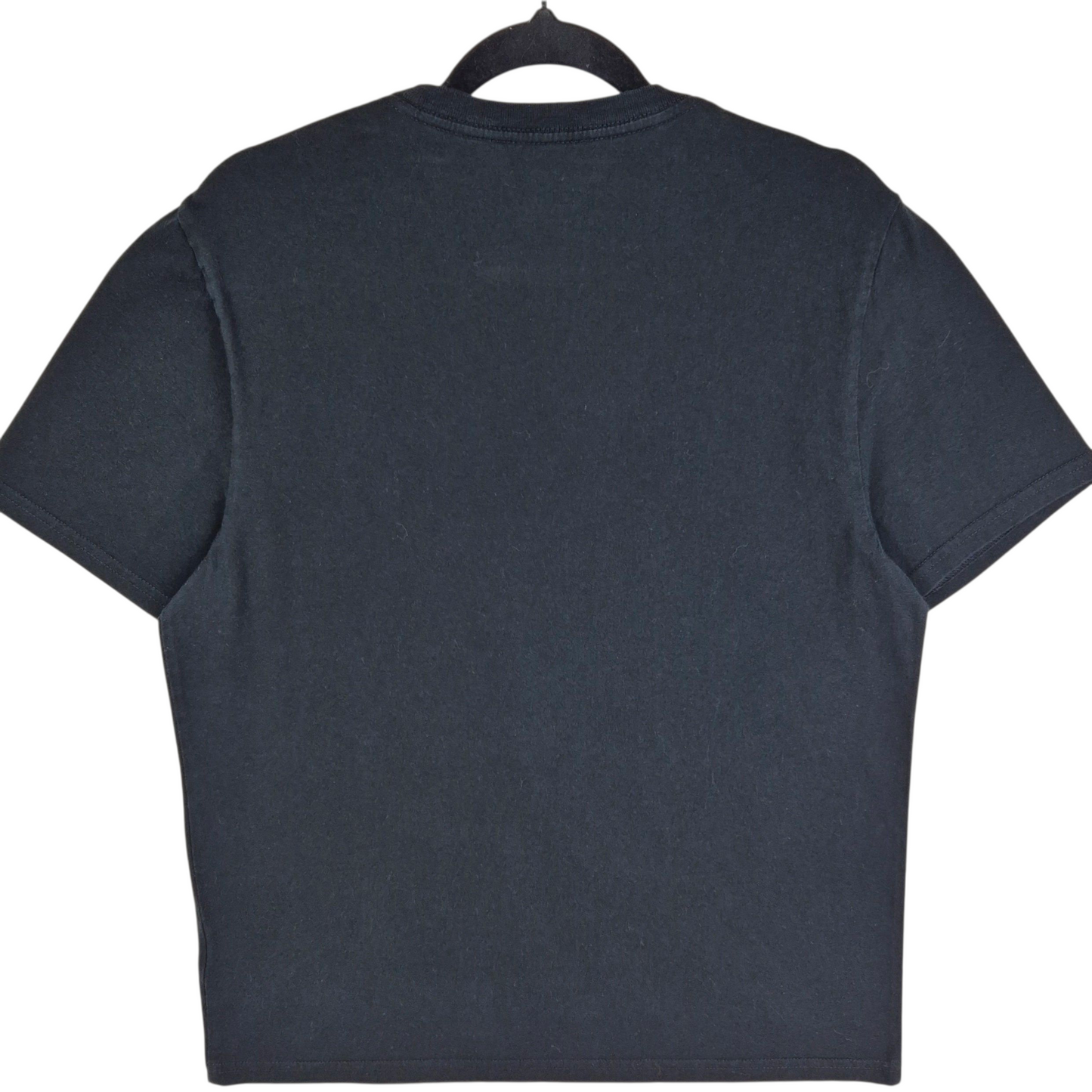 DKNY Black Cotton Tee Shirt Size S