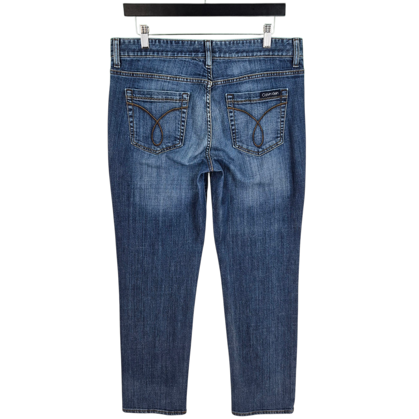 Vintage Calvin Klein Jeans Womens Blue Slim Denim W33