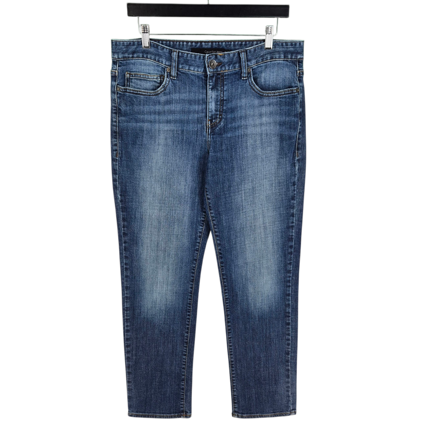 Vintage Calvin Klein Jeans Womens Blue Slim Denim W33