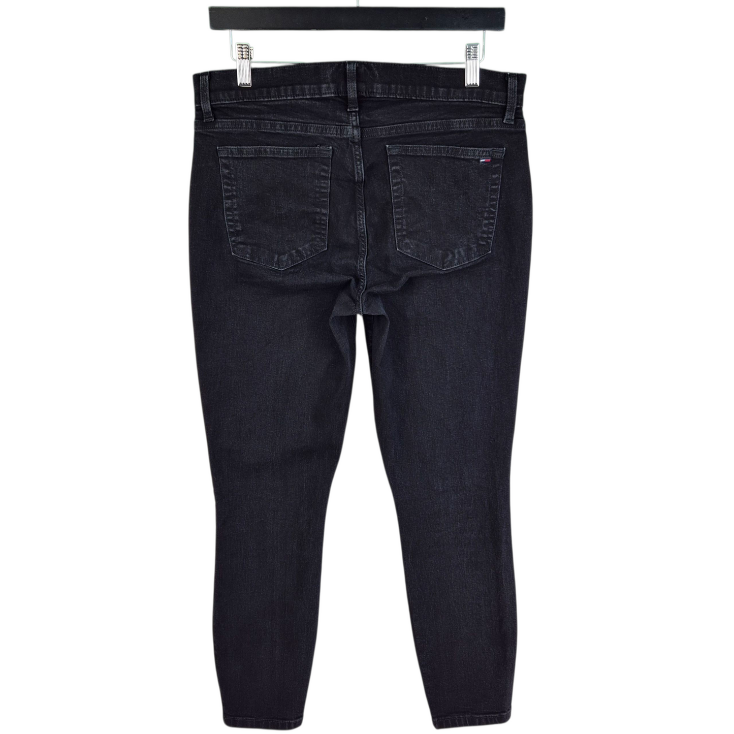 Tommy Hilfiger Jeans Womens Black Skinny Stretch Denim W31