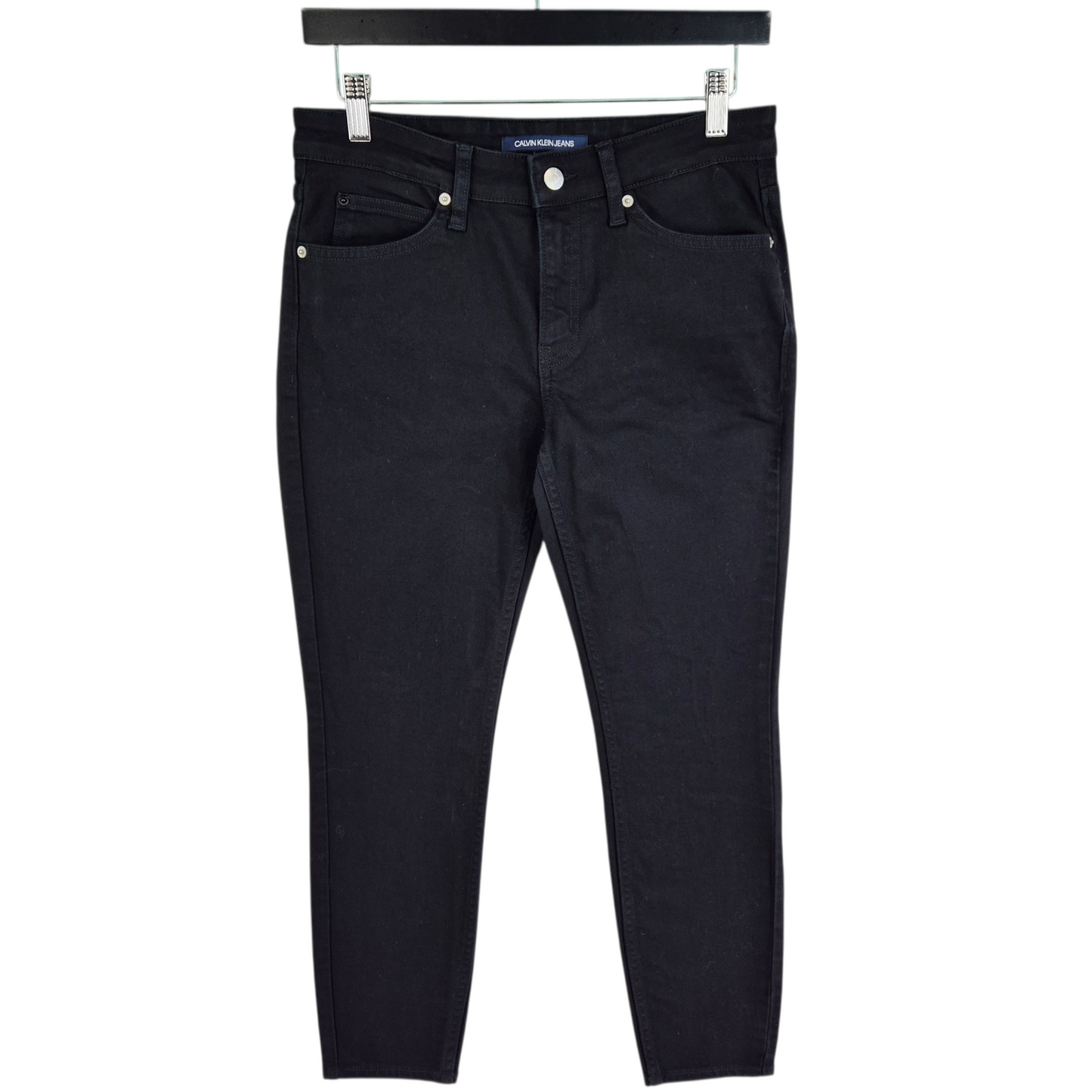 Calvin Klein Jeans Womens Black Skinny Denim W29