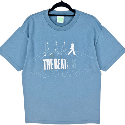 The Beatles Light Blue Cotton Tee Shirt Size M