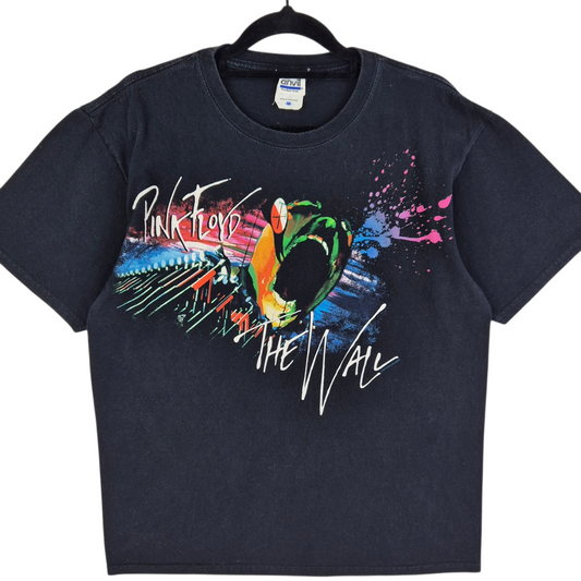 Pink Floyd The Wall Black Cotton Tee Shirt Size M