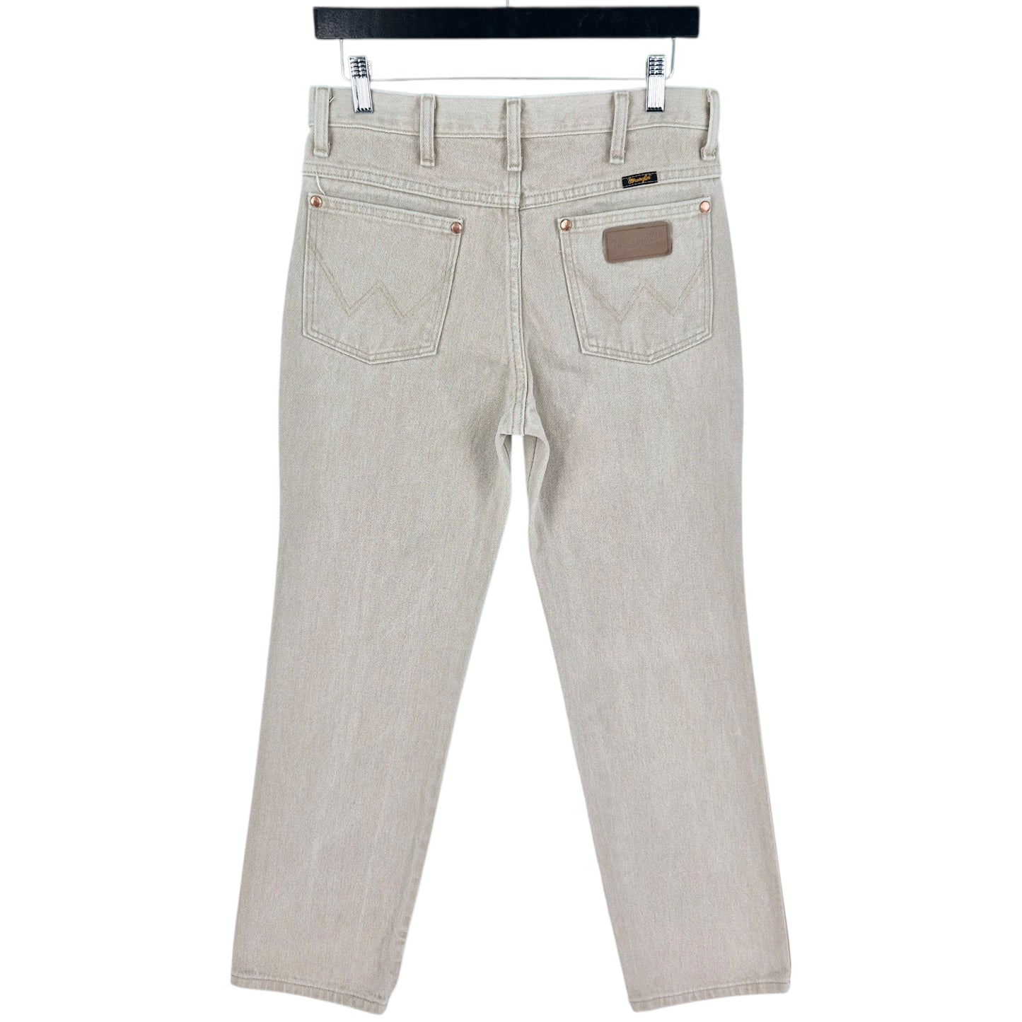 Vintage Wrangler Jeans 90's Light Brown Heavy Cowboy Denim W31