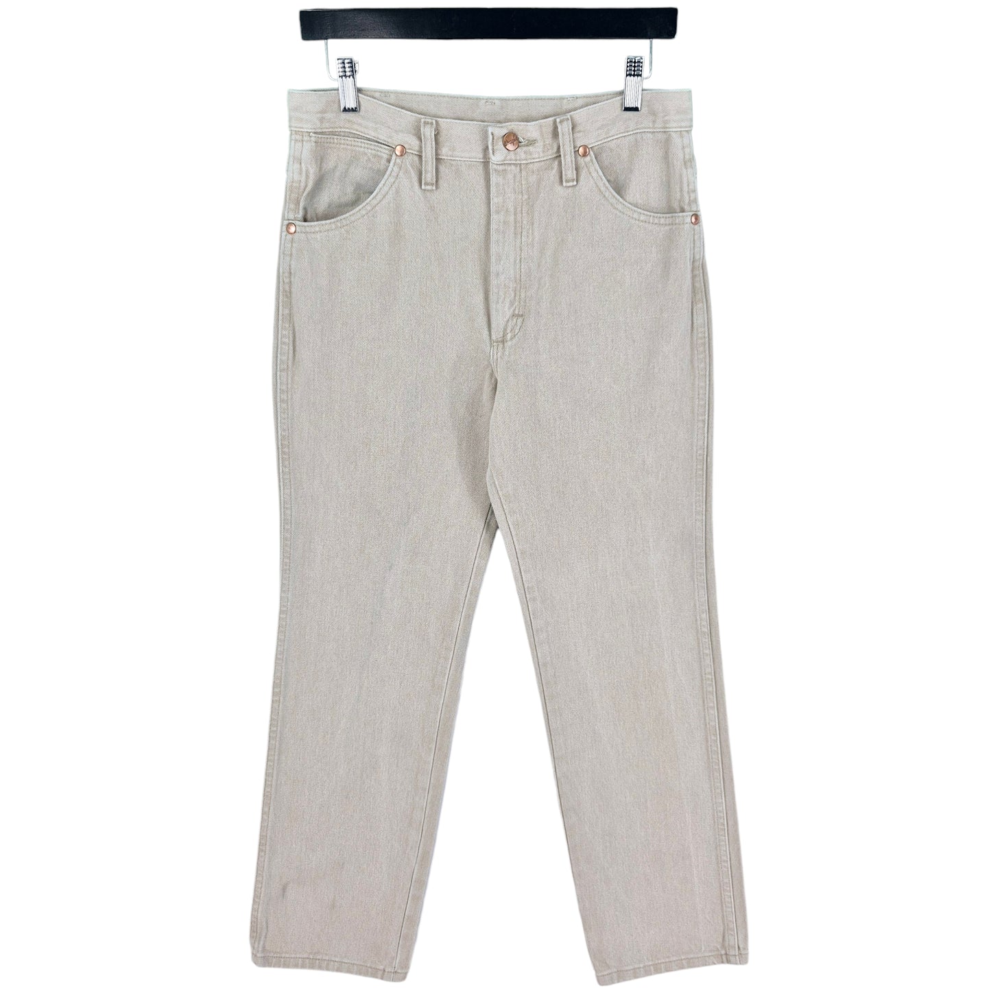 Vintage Wrangler Jeans 90's Light Brown Heavy Cowboy Denim W31