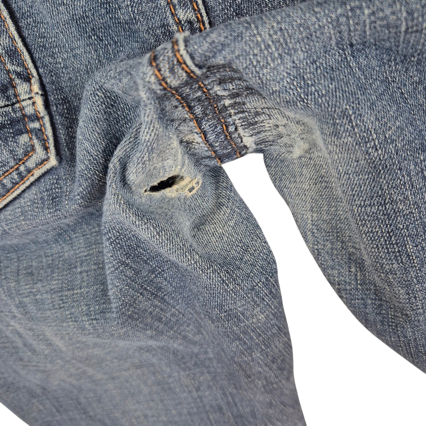 Jag Jeans Blue Regular Straight Leg Denim W33