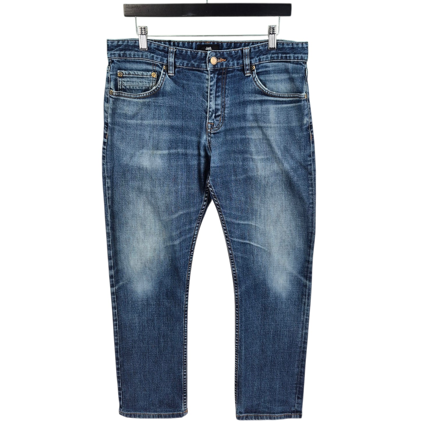 Jag Jeans Blue Regular Straight Leg Denim W33