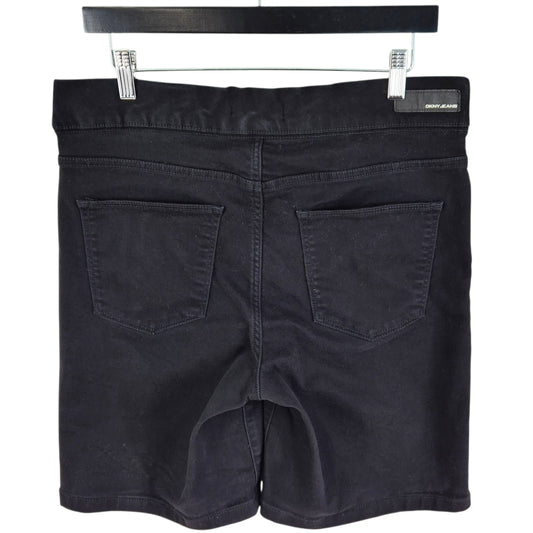 DKNY Womens Black Stretchy Chino Shorts W33
