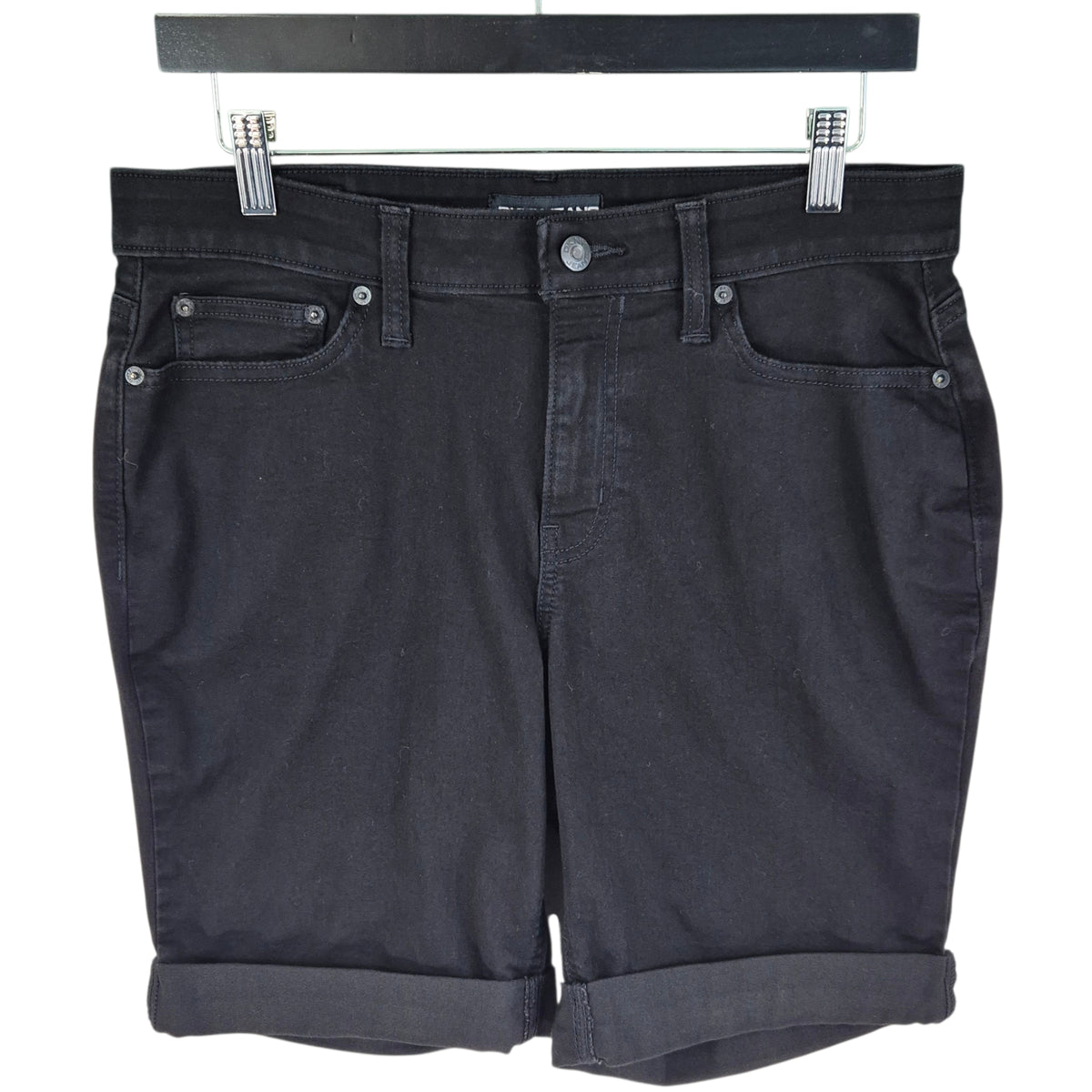 DKNY Womens Black Stretch Chino Shorts W32