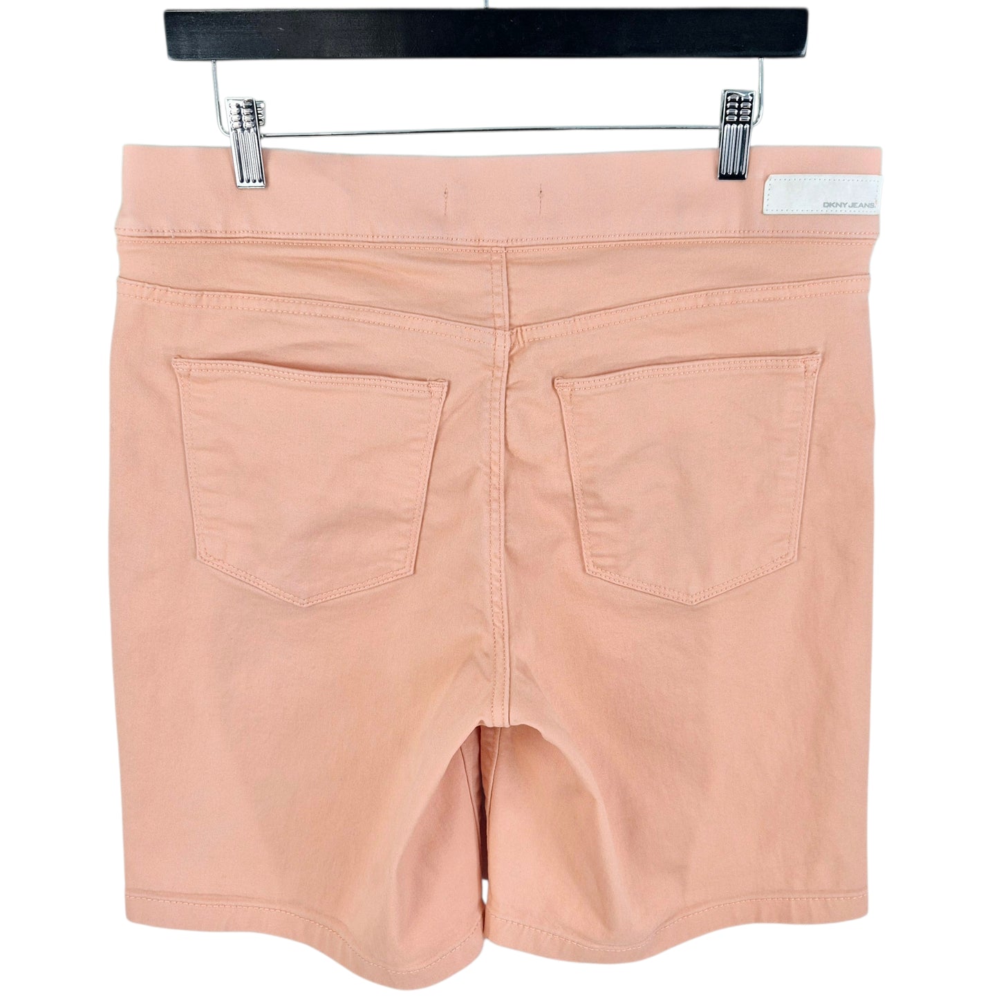 DKNY Womens Peach Pink Stretchy Shorts W33