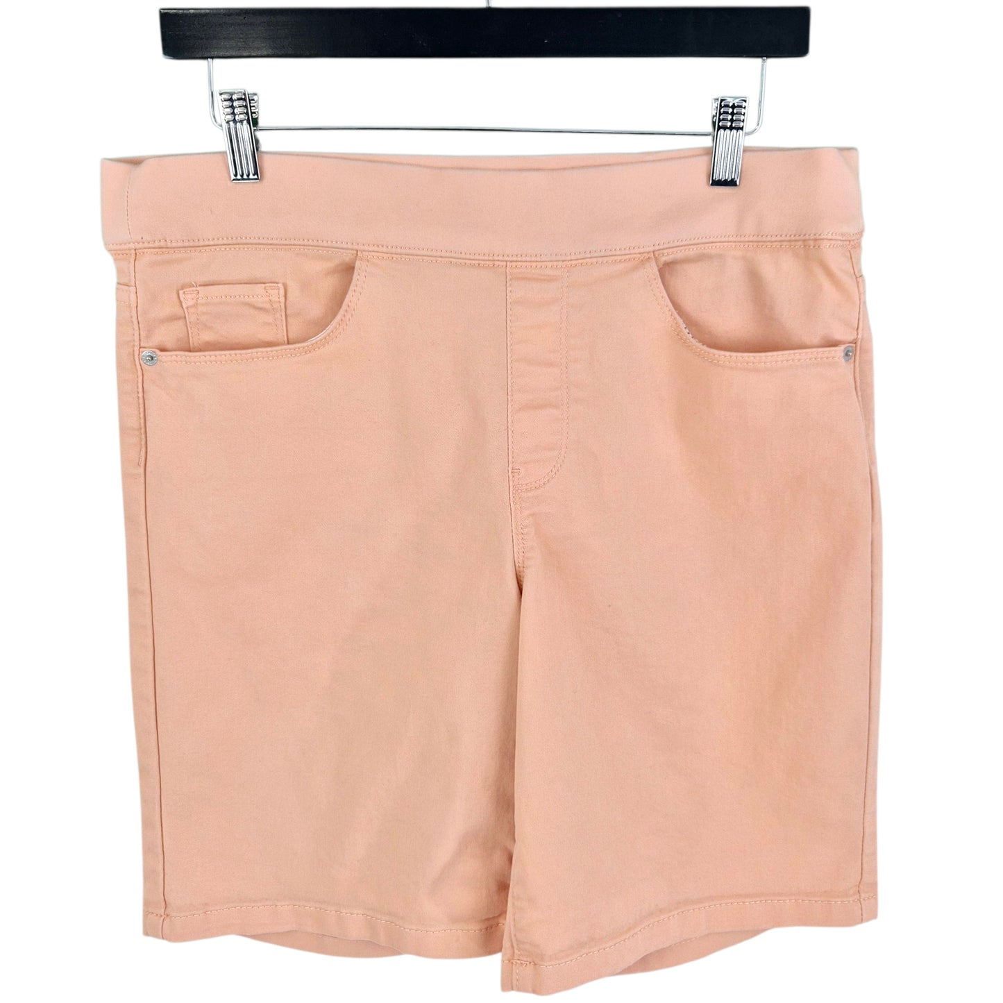 DKNY Womens Peach Pink Stretchy Shorts W33