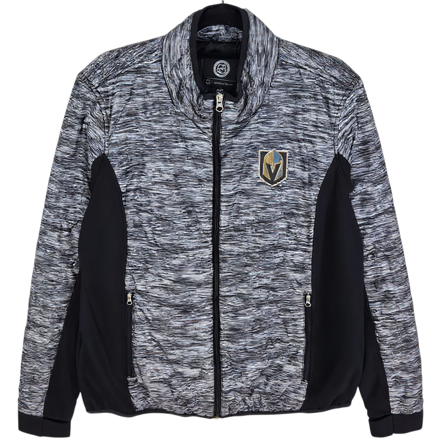 NHL Las Vegas Golden Knights Womens Grey Light Padded Jacket Size XL