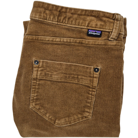 Patagonia Womens Brown Skinny Corduroy Denim W31