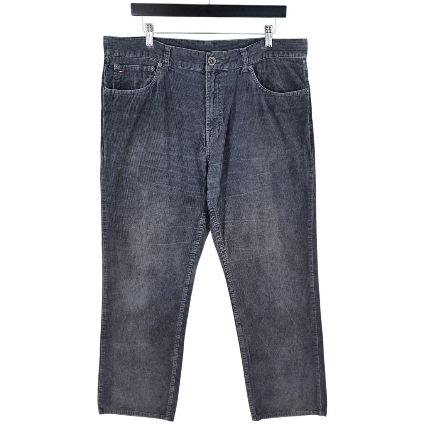 Tommy Hilfiger Jeans Grey Regular Straight Leg Corduroy Denim W36