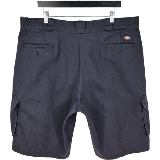 Dickies Black Loose Fit Cargo Shorts W40