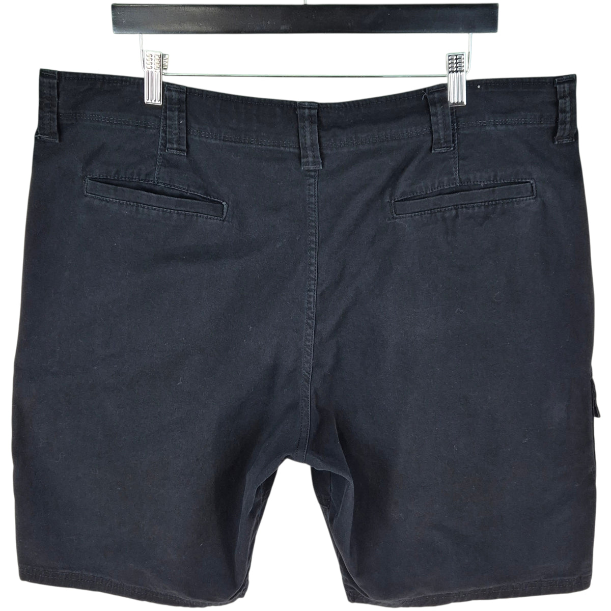 Wrangler Black Relaxed Fit Cargo Shorts W40