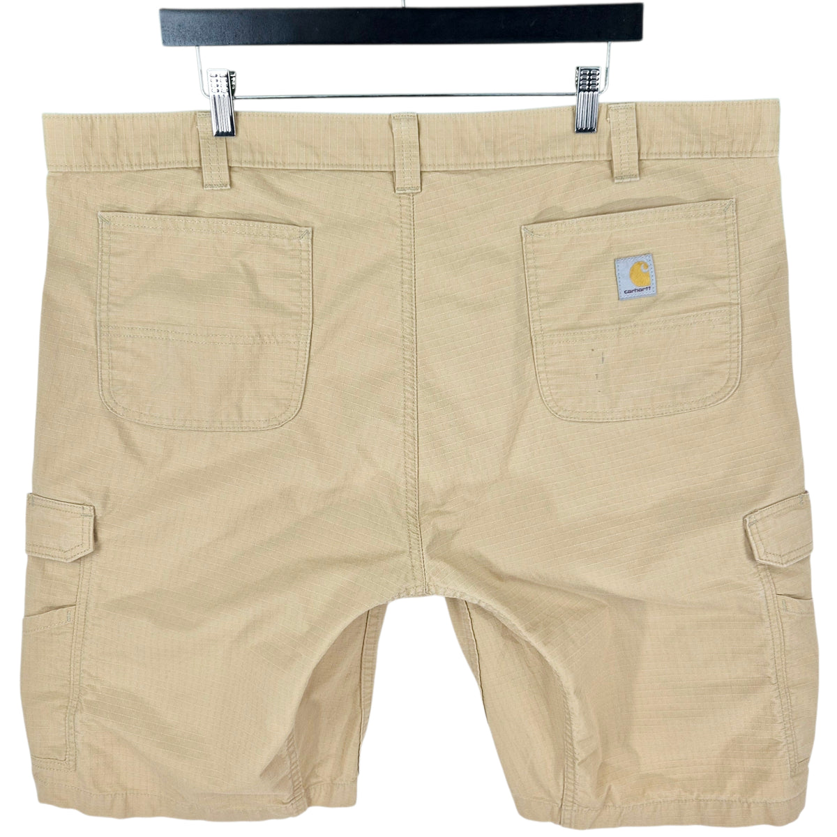 Carhartt Brown Relaxed Fit Canvas Cargo Shorts W44