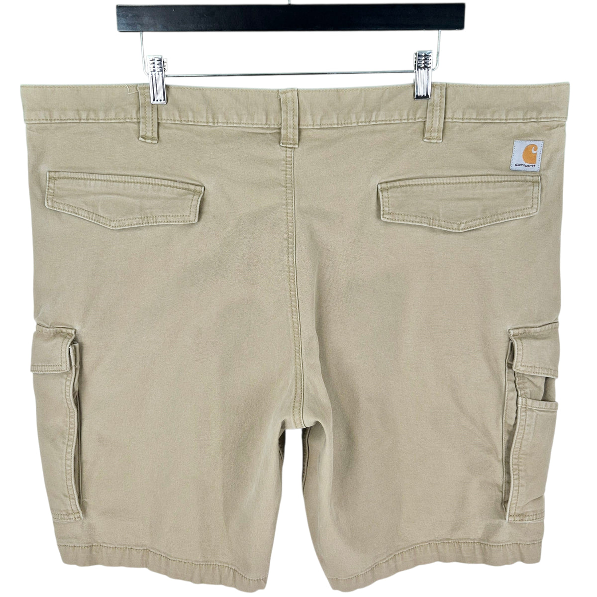 Carhartt Light Brown Relaxed Fit Canvas Cargo Shorts W46