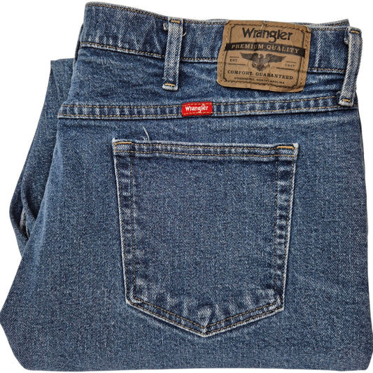 Vintage Wrangler Jeans Blue Classic Heavy Stretch Denim W39