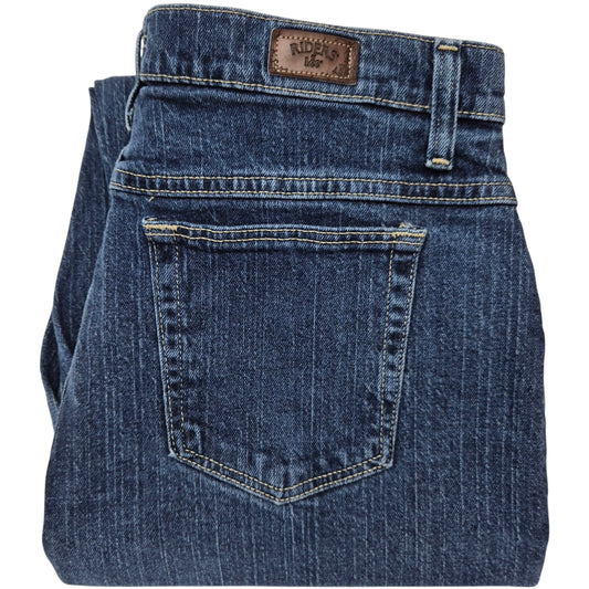 Vintage Lee Riders Jeans Womens Blue Heavy Relaxed Straight Leg Denim W32