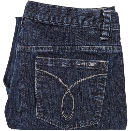 Vintage Calvin Klein Jeans Dark Blue Straight Leg Denim W32