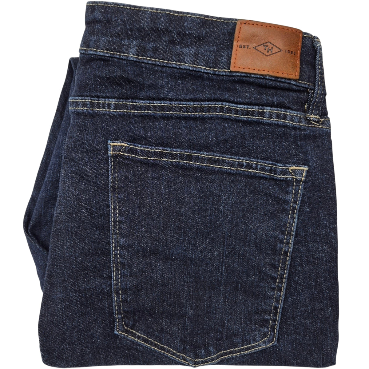 Tommy Hilfiger Jeans Womens Dark Blue Tribeca Skinny Crop Denim W32