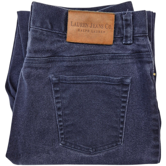Vintage Ralph Lauren Green Label Jeans 90's Womens Dark Blue Denim W28