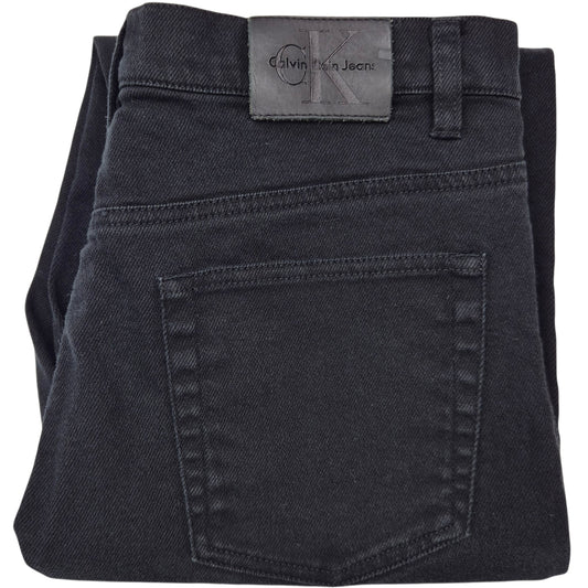 Vintage Calvin Klein Jeans 90's Womens Black Straight Denim W31