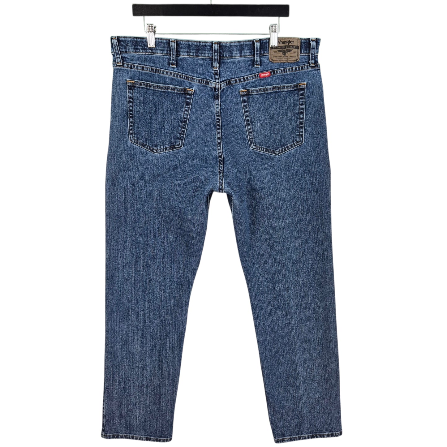 Wrangler Performance Series Jeans Blue Classic Heavy Stretch Denim W38