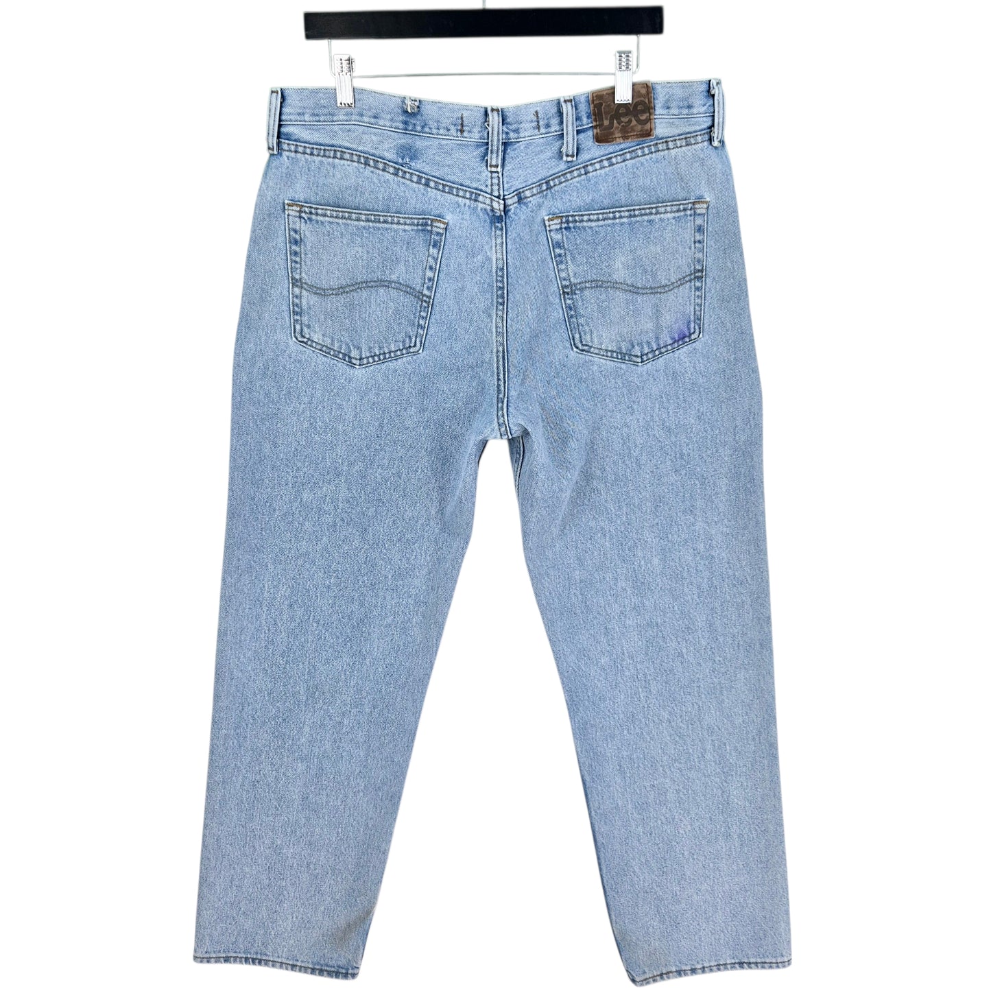 Vintage Lee Jeans Light Blue Heavy Relaxed Fit Denim W36