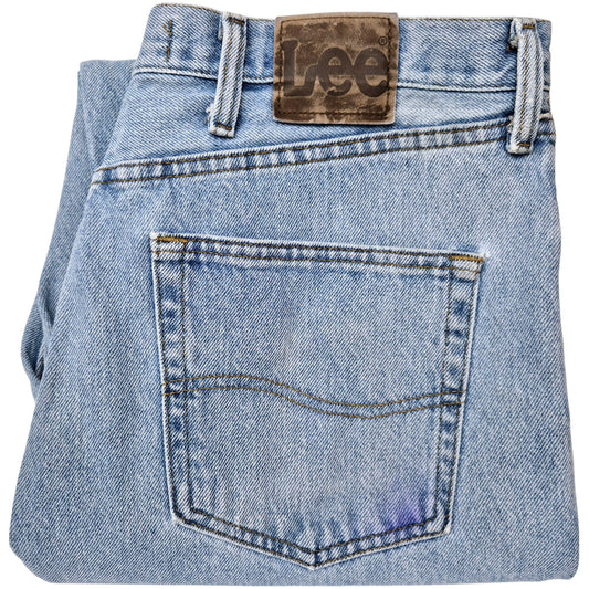 Vintage Lee Jeans Light Blue Heavy Relaxed Fit Denim W36