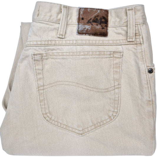 Vintage Lee Jeans Light Brown Regular Fit Denim W39