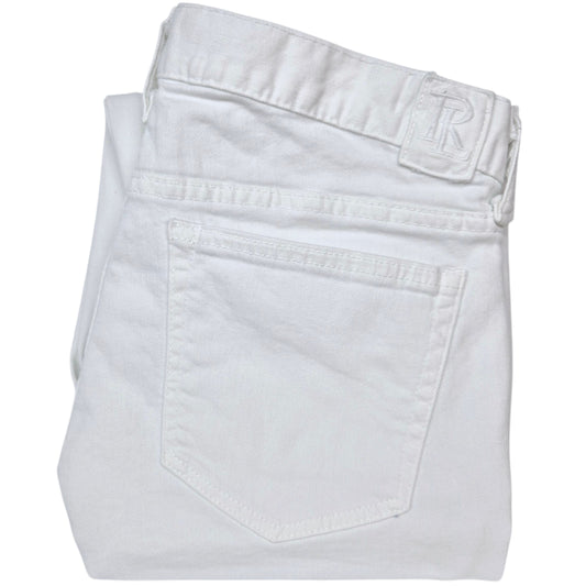 Vintage Ralph Lauren Sport Jeans 90's Womens White Skinny Denim W31