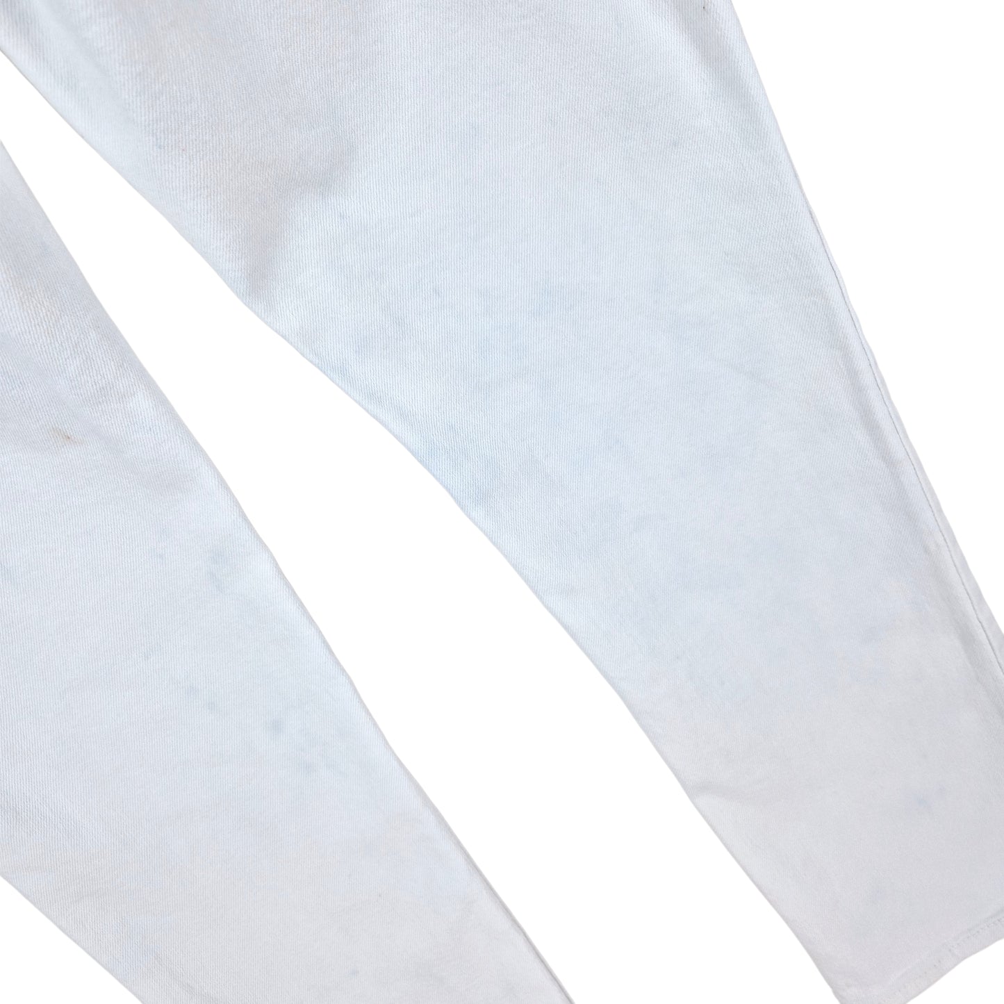 Levis Jeans Womens White Classic Straight Leg Stretch Denim W32