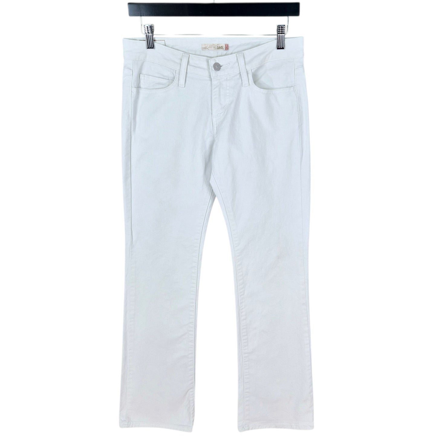 Vintage Levis 545 Jeans Womens White Low Bootcut Denim W29